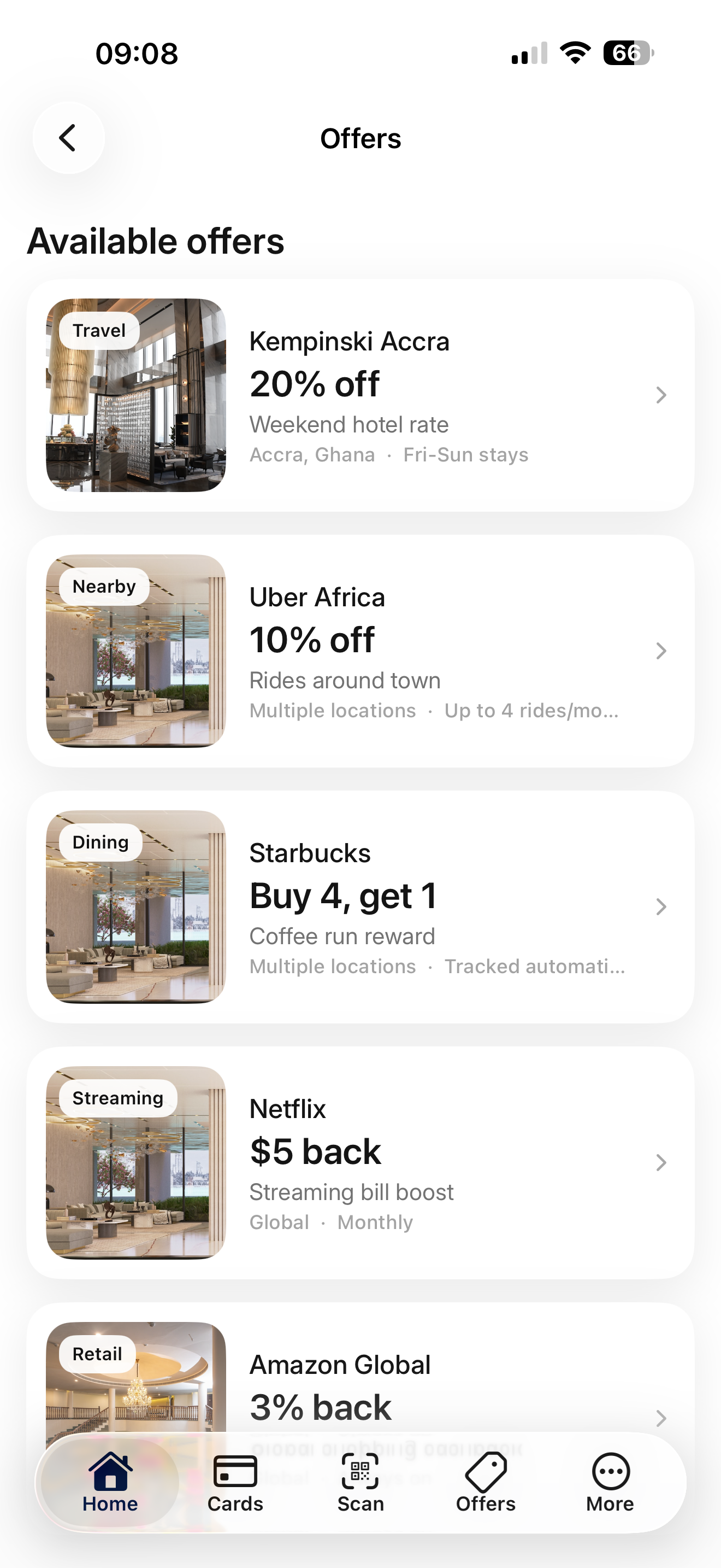 Beeze Available offers list